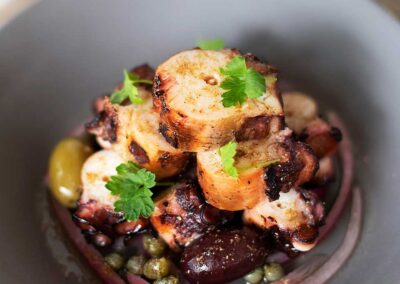 Kyma grilled octopus